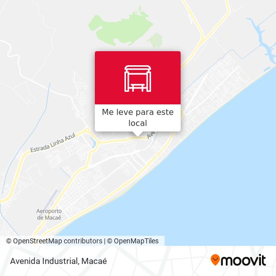 Avenida Industrial mapa
