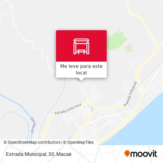 Estrada Municipal, 30 mapa