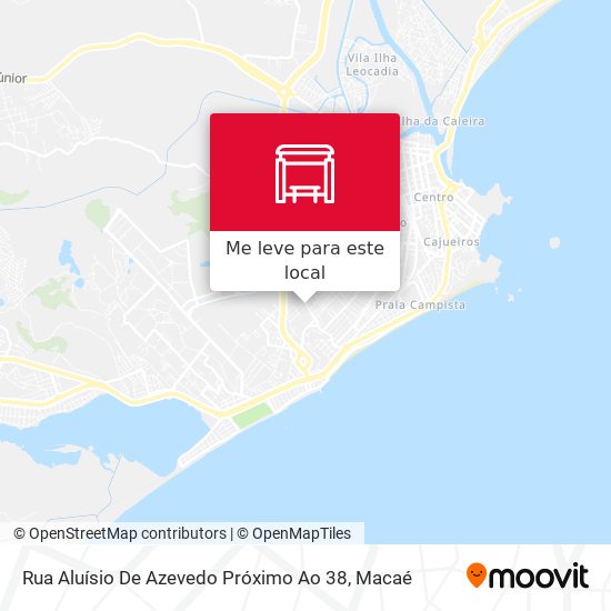 Rua Aluísio De Azevedo Próximo Ao 38 mapa