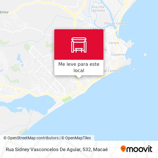 Rua Sidney Vasconcelos De Aguiar, 532 mapa
