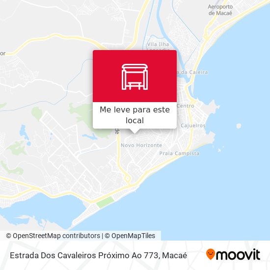 Estrada Dos Cavaleiros Próximo Ao 773 mapa