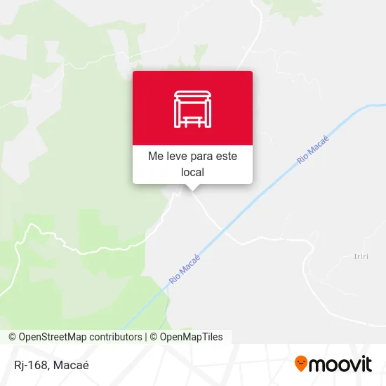 Rj-168 mapa