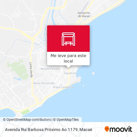 Avenida Rui Barbosa Próximo Ao 1179 mapa