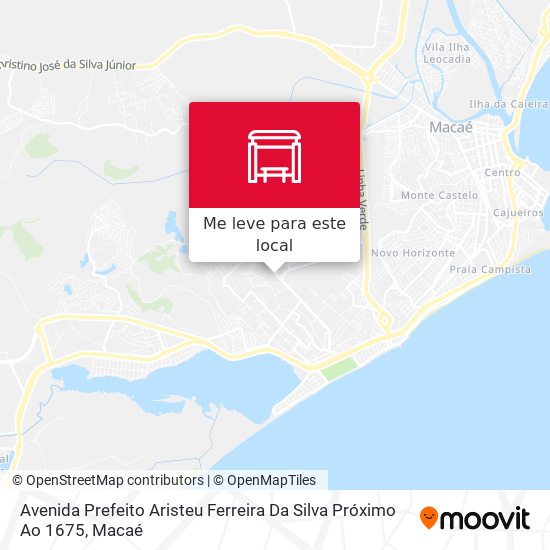 Avenida Prefeito Aristeu Ferreira Da Silva Próximo Ao 1675 mapa