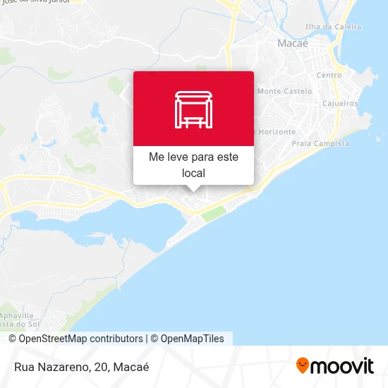 Rua Nazareno, 20 mapa