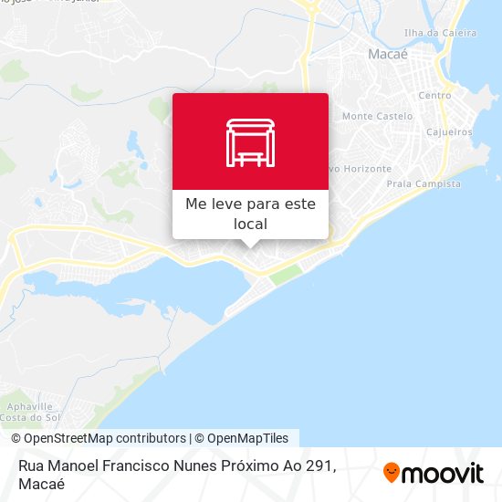 Rua Manoel Francisco Nunes Próximo Ao 291 mapa