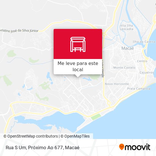 Rua S Um, Próximo Ao 677 mapa