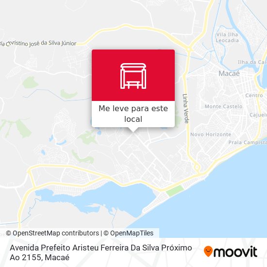 Avenida Prefeito Aristeu Ferreira Da Silva Próximo Ao 2155 mapa