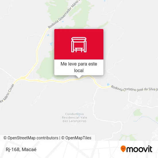 Rj-168 mapa