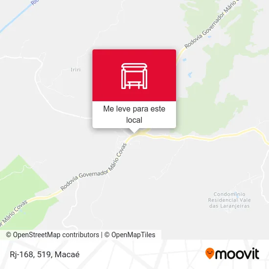 Rj-168, 519 mapa