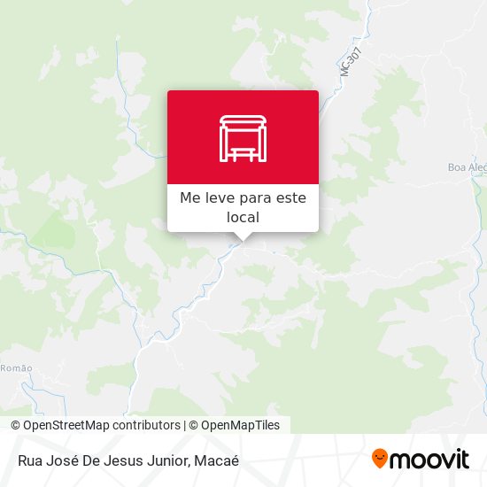 Rua José De Jesus Junior mapa