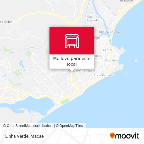 Linha Verde mapa