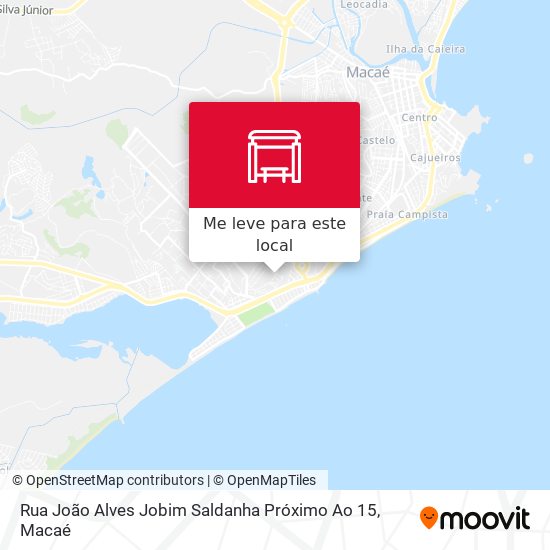 Rua João Alves Jobim Saldanha Próximo Ao 15 mapa