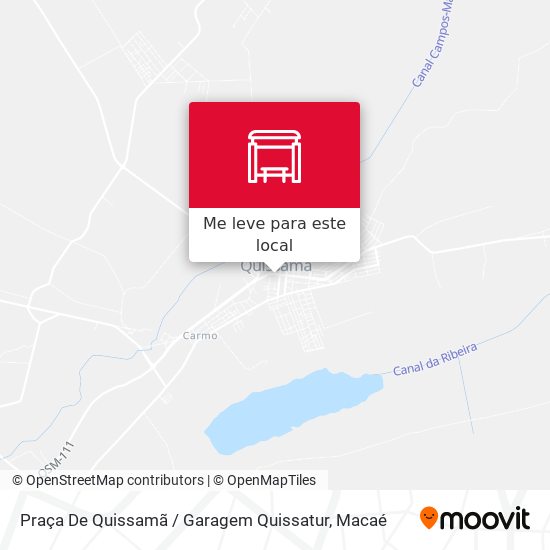 Praça De Quissamã / Garagem Quissatur mapa