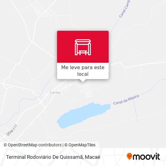 Terminal Rodoviário De Quissamã mapa