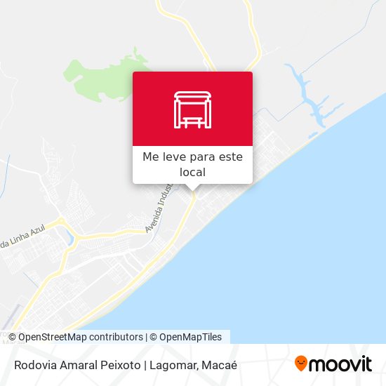 Rodovia Amaral Peixoto | Lagomar mapa
