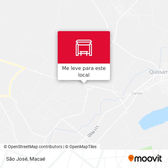São José mapa