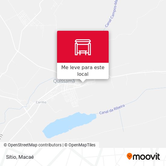 Sítio mapa