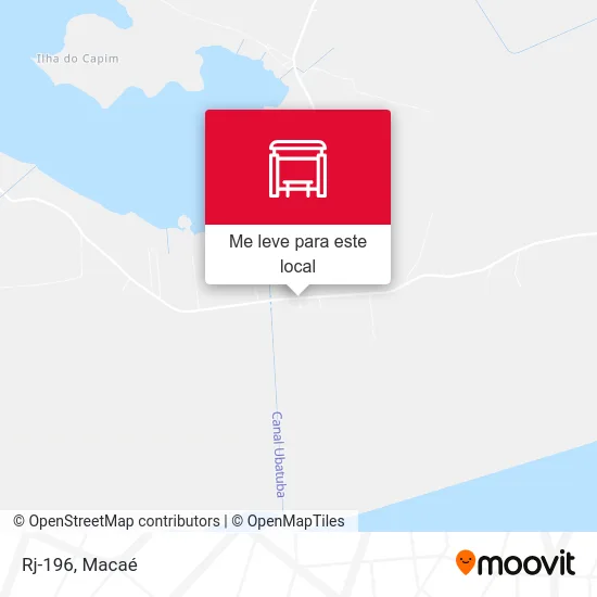 Rj-196 mapa