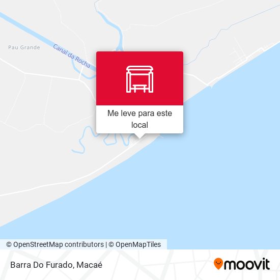 Barra Do Furado mapa