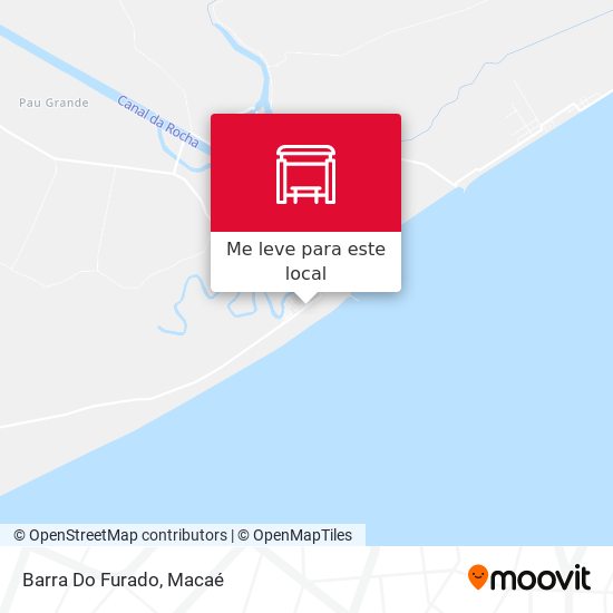 Barra Do Furado mapa