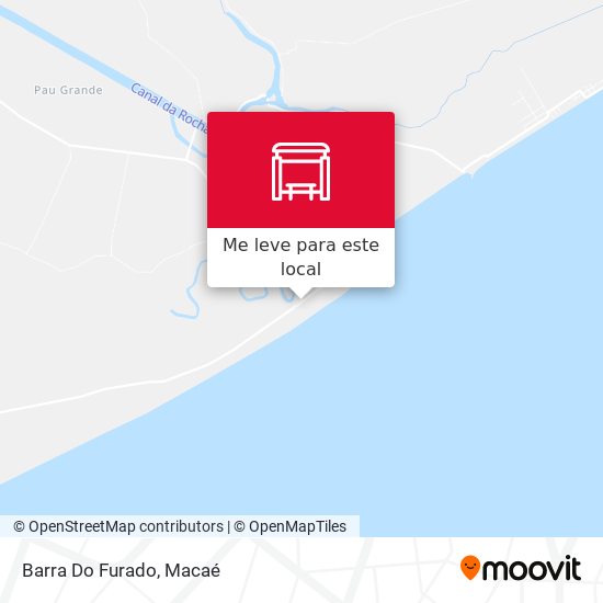 Barra Do Furado mapa
