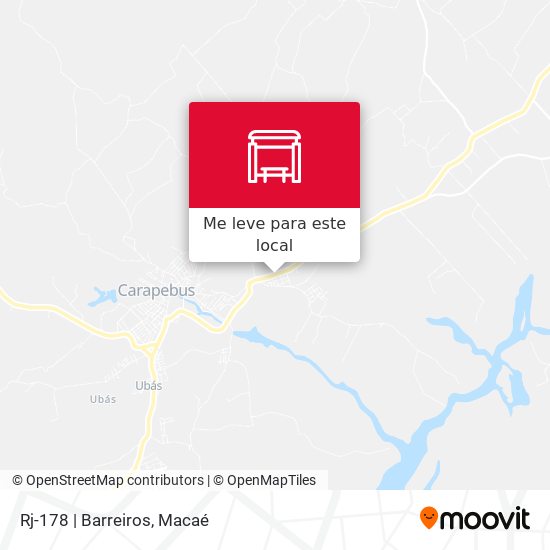 Rj-178 | Barreiros mapa