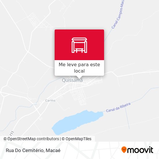 Rua Do Cemitério mapa