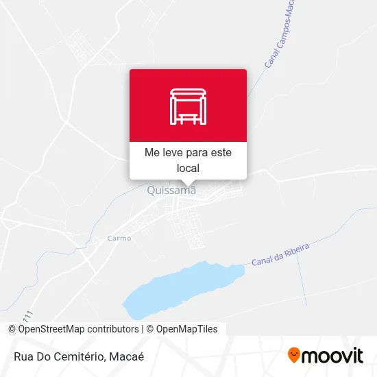 Rua Do Cemitério mapa
