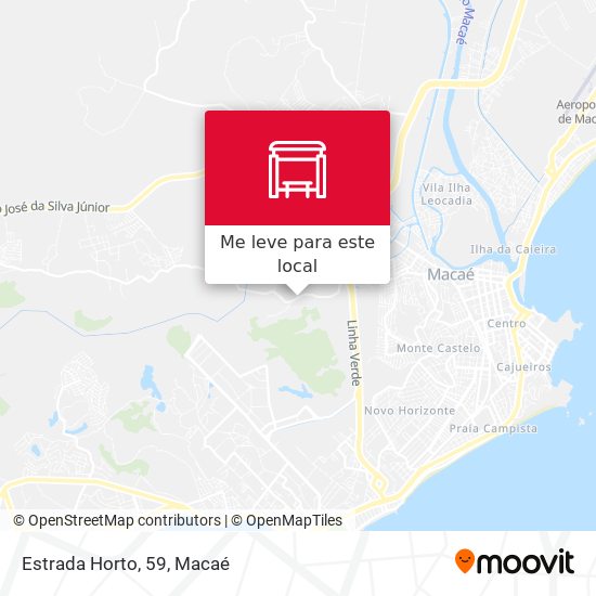 Estrada Horto, 59 mapa