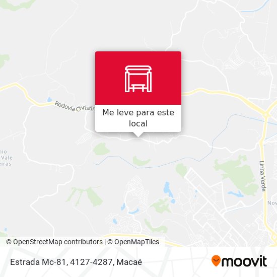 Estrada Mc-81, 4127-4287 mapa