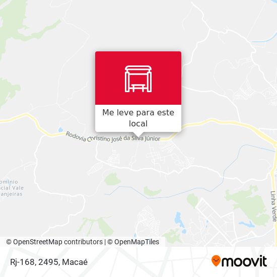 Rj-168, 2495 mapa