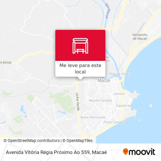 Avenida Vitória Régia Próximo Ao 559 mapa