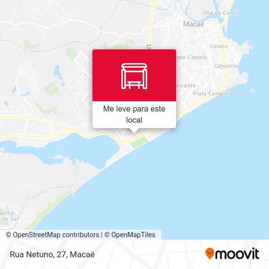 Rua Netuno, 27 mapa