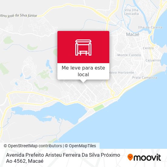 Avenida Prefeito Aristeu Ferreira Da Silva Próximo Ao 4562 mapa