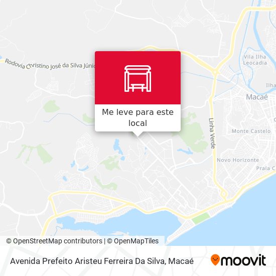 Avenida Prefeito Aristeu Ferreira Da Silva mapa
