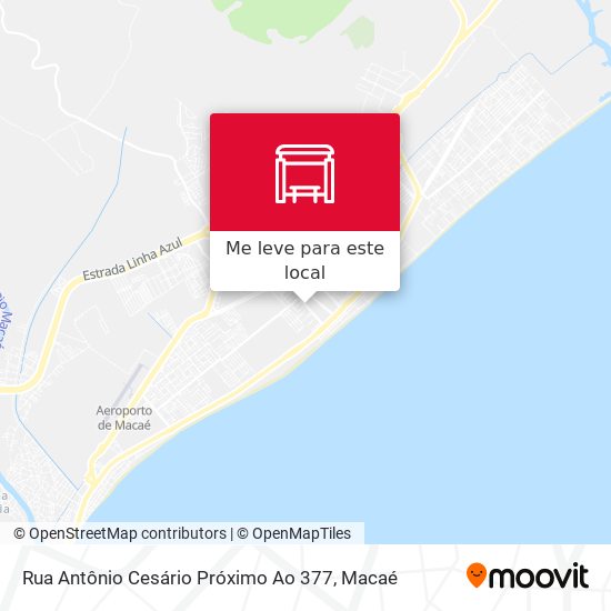 Rua Antônio Cesário Próximo Ao 377 mapa