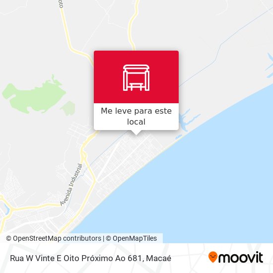 Rua W Vinte E Oito Próximo Ao 681 mapa