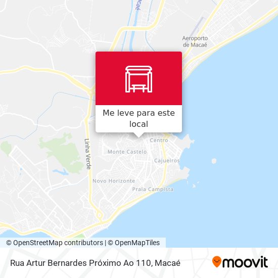 Rua Artur Bernardes Próximo Ao 110 mapa