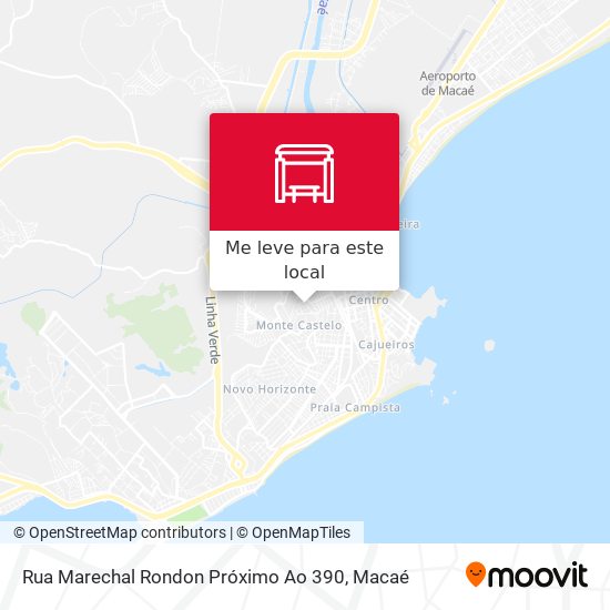 Rua Marechal Rondon Próximo Ao 390 mapa