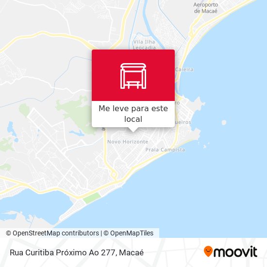 Rua Curitiba Próximo Ao 277 mapa