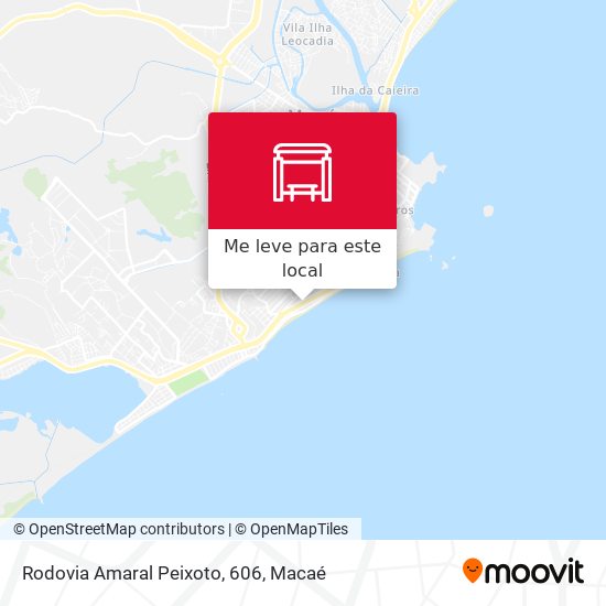 Rodovia Amaral Peixoto, 606 mapa