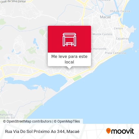 Rua Via Do Sol Próximo Ao 344 mapa