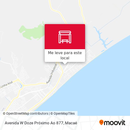 Avenida W Doze Próximo Ao 877 mapa