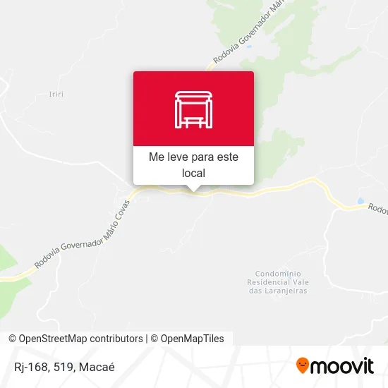Rj-168, 519 mapa