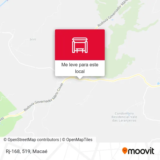 Rj-168, 519 mapa