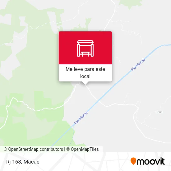 Rj-168 mapa