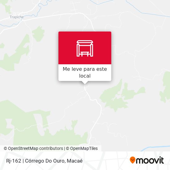 Rj-162 | Córrego Do Ouro mapa