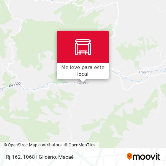 Rj-162, 1068 | Glicério mapa