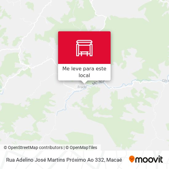 Rua Adelino José Martins Próximo Ao 332 mapa